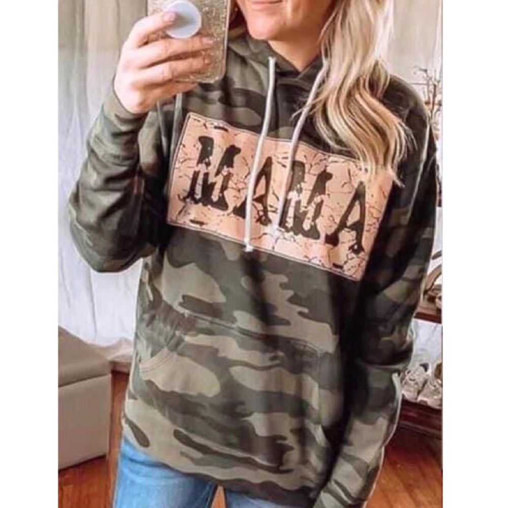 Camouflage Mama Hoodie